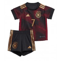 Camisa de Futebol Alemanha Kai Havertz #7 Equipamento Secundário Infantil Mundo 2022 Manga Curta (+ Calças curtas)